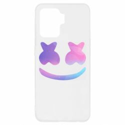 Чехол для Oppo Reno 5 Lite Marshmello and smile - PrintSalon