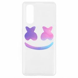 Чехол для Oppo Find X2 Marshmello and smile - PrintSalon