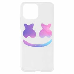 Чехол для Xiaomi Mi11 Lite Marshmello and smile - PrintSalon