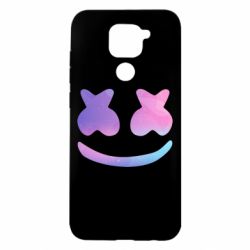 Чехол для Xiaomi Redmi Note 9/Redmi 10X Marshmello and smile - PrintSalon