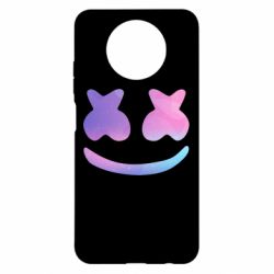 Чехол для Xiaomi Redmi Note 9 5G/Redmi Note 9T Marshmello and smile - PrintSalon