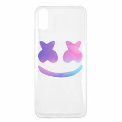 Чехол для Xiaomi Redmi 9a Marshmello and smile - PrintSalon