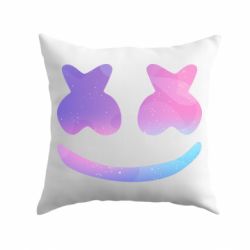 Подушка Marshmello and smile - PrintSalon
