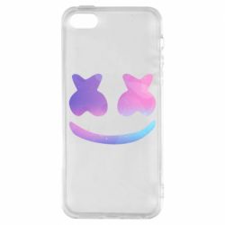 Чехол для iPhone5/5S/SE Marshmello and smile - PrintSalon
