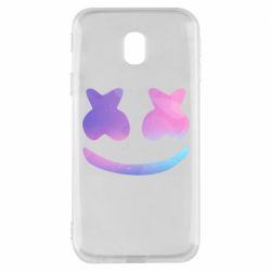 Чехол для Samsung J3 2017 Marshmello and smile - PrintSalon