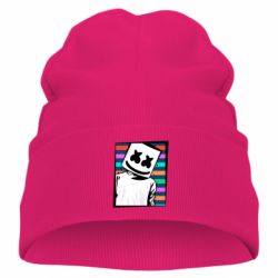 Детская шапка Marshmello Colorful Portrait - PrintSalon