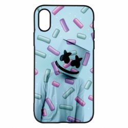 Чехол для iPhone X/Xs Marshmello Dj and background - PrintSalon