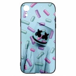 Чехол для iPhone XR Marshmello Dj and background - PrintSalon