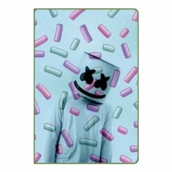Блокнот с принто Marshmello Dj and background - PrintSalon
