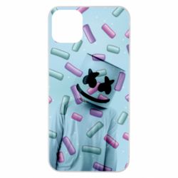 Чехол для iPhone 11 Pro Max Marshmello Dj and background - PrintSalon