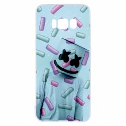 Чехол для Samsung S8 Marshmello Dj and background - PrintSalon