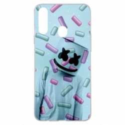 Чехол для Samsung A20s Marshmello Dj and background - PrintSalon
