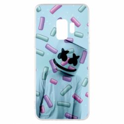 Чехол для Samsung S9 Marshmello Dj and background - PrintSalon