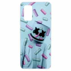 Чехол для Samsung A32 4G Marshmello Dj and background - PrintSalon