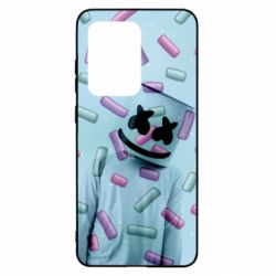 Чехол для Samsung S20 Ultra Marshmello Dj and background - PrintSalon