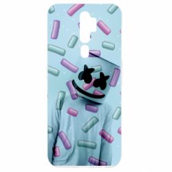 Чехол для Oppo A5/A9 2020 Marshmello Dj and background - PrintSalon