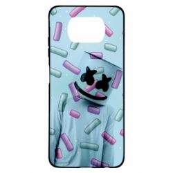 Чехол для Xiaomi Poco X3 Marshmello Dj and background - PrintSalon