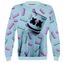 3D свитшот Marshmello Dj and background