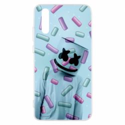 Чехол для Huawei P20 Marshmello Dj and background - PrintSalon