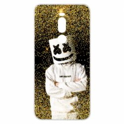 Чехол для Meizu Note 8 Marshmello Dj and gold - PrintSalon