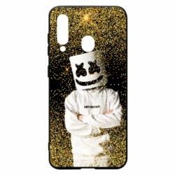 Чехол для Samsung A60 Marshmello Dj and gold - PrintSalon