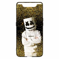 Чехол для Samsung A80 Marshmello Dj and gold - PrintSalon