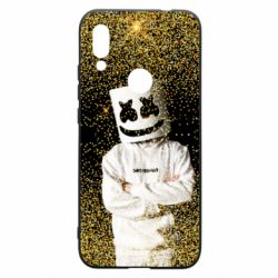Чехол для Xiaomi Redmi 7 Marshmello Dj and gold - PrintSalon