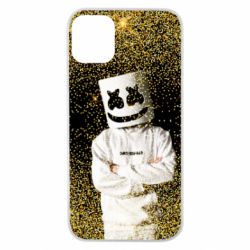 Чехол для iPhone 11 Pro Marshmello Dj and gold - PrintSalon