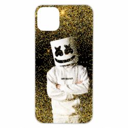 Чехол для iPhone 11 Pro Max Marshmello Dj and gold - PrintSalon