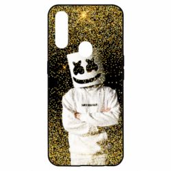 Чехол для Oppo A31 Marshmello Dj and gold - PrintSalon