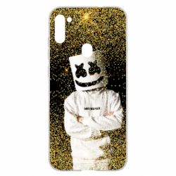 Чехол для Samsung A11/M11 Marshmello Dj and gold - PrintSalon