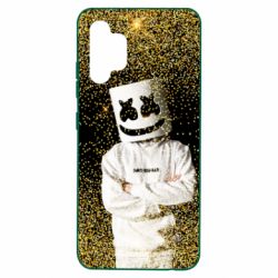 Чехол для Samsung A32 4G Marshmello Dj and gold - PrintSalon