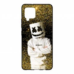 Чехол для Samsung A42 5G Marshmello Dj and gold - PrintSalon