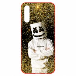 Чехол для Samsung A50 Marshmello Dj and gold - PrintSalon