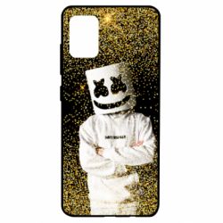 Чехол для Samsung A51 Marshmello Dj and gold - PrintSalon
