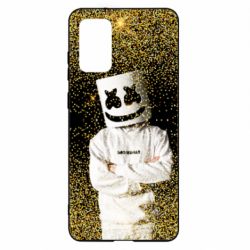 Чехол для Samsung S20+ Marshmello Dj and gold - PrintSalon