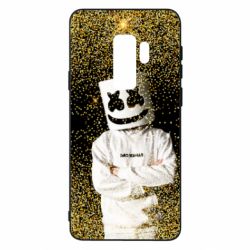 Чехол для Samsung S9+ Marshmello Dj and gold - PrintSalon