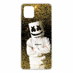 Чехол для Samsung Note 10 Lite Marshmello Dj and gold - PrintSalon