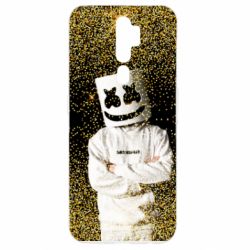 Чехол для Oppo A5/A9 2020 Marshmello Dj and gold - PrintSalon