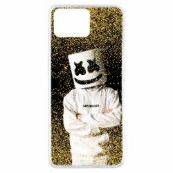 Чехол для Oppo A73 Marshmello Dj and gold - PrintSalon