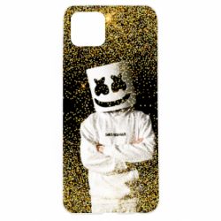 Чехол для Oppo A92s Marshmello Dj and gold - PrintSalon