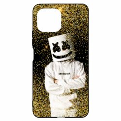 Чехол для Xiaomi Mi11 Lite Marshmello Dj and gold - PrintSalon