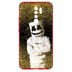 Чехол для Xiaomi Redmi 9 Marshmello Dj and gold - PrintSalon