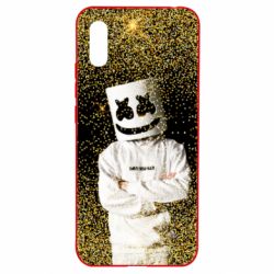 Чехол для Xiaomi Redmi 9a Marshmello Dj and gold - PrintSalon