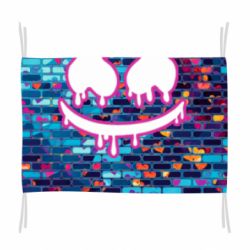 Флаг Marshmello logo and color background - PrintSalon
