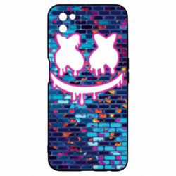 Чехол для Oppo A52/A72/A92 Marshmello logo and color background - PrintSalon