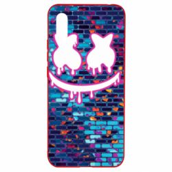 Чехол для Xiaomi Redmi 9a Marshmello logo and color background - PrintSalon