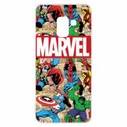 Чохол для Samsung A8 2018 Marvel and Heroes - PrintSalon