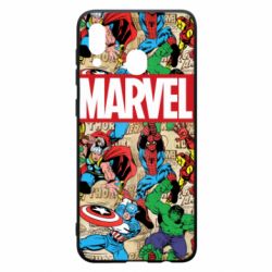 Чохол для Samsung A30 Marvel and Heroes-PrintSalon Чохол для Samsung A30 Marvel and Heroes