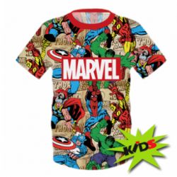 Дитяча 3D футболка Marvel and Heroes - PrintSalon